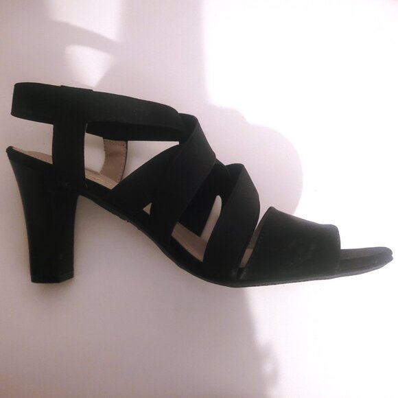 New LifeStride Open Toed Heeled Sandals, 9.5 - Picture 6 of 10